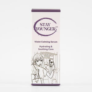 [Green Trend b] Stay Younger 365 Violet Calming Serum, Suero Calmante con Azuleno, Reparación de la Barrera Cutánea, Hidratante, Cuidado Facial Humectante, Corea - Product Image 5