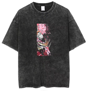 เสื้อยืดโอเวอร์ไซส์สไตล์วินเทจสำหรับผู้ชาย ผ้าคอตตอนหนานุ่ม พิมพ์ลายกราฟิกโลโก้ตามสั่ง เสื้อเปล่าสไตล์สตรีทแวร์ ไซส์พลัส - Product Image 2