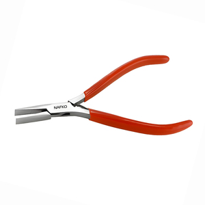 Nafko Industry - Alicates de Punta Plana de Alta Calidad, 130 mm, Acero Inoxidable, para Joyería - Product Image 1