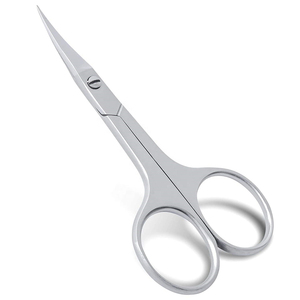 Ciseaux de beauté brodés de haute qualité, multifonctionnels, en acier inoxydable, mini, tranchants, pour droitiers, pour le maquillage et les cils - Product Image 1