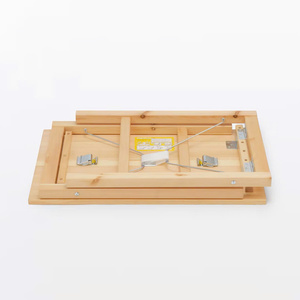 Mesa de Camping de Madera Resistente – Mesa Plegable Portátil para Campamentos, Picnics, Jardines y Eventos al Aire Libre - Product Image 3