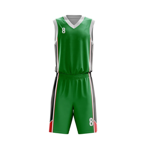 Ensemble de maillots et shorts de basket-ball personnalisés de qualité supérieure, respirants, grande taille, unisexes, imprimés - Product Image 5