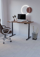 Cadre de bureau assis-debout réglable en hauteur, bureau électrique ergonomique pour la maison, le bureau et les postes de travail