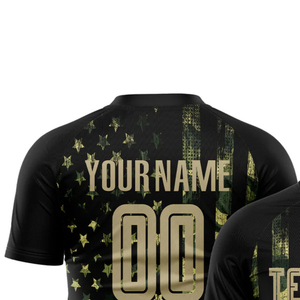 Maillot de football personnalisé pour hommes, à manches courtes, respirant, à séchage rapide, vêtements de sport athlétiques pour clubs, équipes et entraînements - Product Image 5