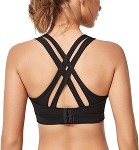 เซตเสื้อครอปสำหรับออกกำลังกายดันทรงสำหรับผู้หญิงขนาด XS-XL ฟิตเนสยิมบราโยคะและสปอร์ตบราขนาดใหญ่พิเศษปรับแต่งได้ - Product Image 5