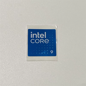 Intel CPU <b>Label</b> Sticker Home Version Single Sided Silicone Adhesive I3 I5 I7 I9 EVO Notebooks Genuine OEM License 6 Months Stock - Product Image 5