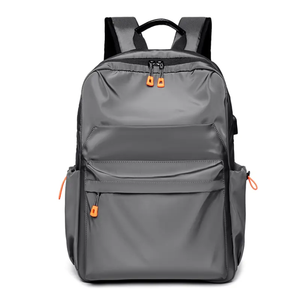 Sac à dos en cuir pour ordinateur portable 15,6 pouces, idéal pour l'école, les voyages et les avions, sacoche de voyage - Product Image 6