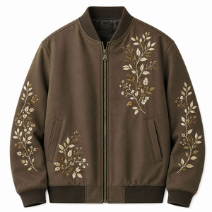 Veste d'hiver brodée écologique pour homme, très vendue, fabriquée avec les meilleurs matériaux, design haut de gamme. - Product Image 1