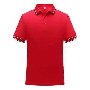 Polo de Manga Corta Blanco para Hombre, Corte Regular, Algodón Piqué, Diseño Sólido con Botones, Estilo Casual - Product Image 4
