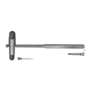 Marteau de réflexe manuel en acier inoxydable, outil de test neurologique, instrument de diagnostic médical, usage hospitalier, CE - Product Image 4