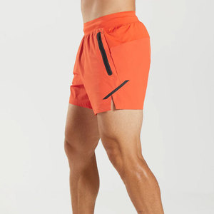 Pantalones Cortos Deportivos para Hombre, Casuales, Sólidos, de Secado Rápido, Cintura Alta, Cierre Elástico, para Correr, Gimnasio, Fitness, Entrenamiento Atlético, en Venta - Product Image 3