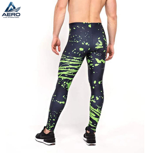 Leggings de Compresión para Gimnasio y Fitness para Hombre, con Logotipo Personalizado, Venta al Por Mayor 2026, Crea tu Propio Diseño MMA - Product Image 2