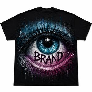 T-shirt Eyre Sports Wear personnalisé avec impression DTG, style vintage tendance, coupe courte, 100% coton, unisexe, confortable. - Product Image 1