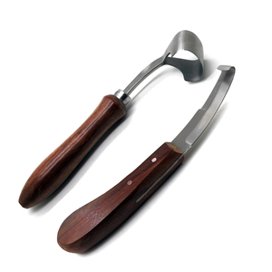 Couteau à ongles de cheval à double tranchant et couteau suisse, instruments vétérinaires haut de gamme, lot de 2, vente chaude - Product Image 1
