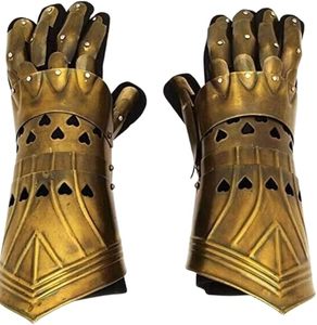 Fabricant OEM – Gants en acier faits main de style européen, portables, pour cosplay, reconstitution historique et musée - Product Image 2