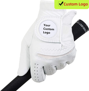 Guantes de Golf para Hombre al por Mayor, de Cuero Cabretta, Antideslizantes, con Cierre de Velcro, Impresión Digital, Logotipo Personalizado, para Deportes - Product Image 6