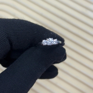 Anillo de Diamantes de 1 Quilate, Corte Brillante Redondo, Cultivado en Laboratorio, Certificado por IGI, Oro Blanco de 14K, Color F, Claridad VS1, Anillo de Compromiso para Mujer, Joyería Fina - Product Image 4