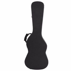 Custodia rigida per chitarra elettrica ST di alta qualità, superficie liscia Microgroove, colore nero, borse e protezioni per strumenti musicali - Product Image 2