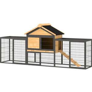 Cage en bois pour petits animaux, cage pour lapin - Product Image 5