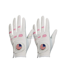 Gants de golf unisexes de qualité professionnelle, en cuir Cabretta souple, haute performance, pour toutes les conditions météorologiques, sports de plein air, fermeture à boucle - Product Image 1
