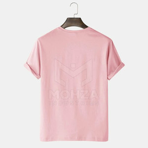 T-shirt à manches courtes pour homme, 100% coton, uni, décontracté, imprimé sur mesure, respirant, séchage rapide, léger et durable - Product Image 2
