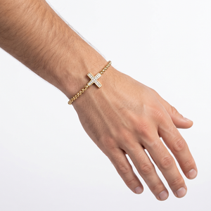 Iced Out Miami Luxury Chain & Link Bracelet Hip Hop Jewelry <b>Set</b> 925 Silver Gold Plated Finish with Moissanite 20-30g - Product Image 6