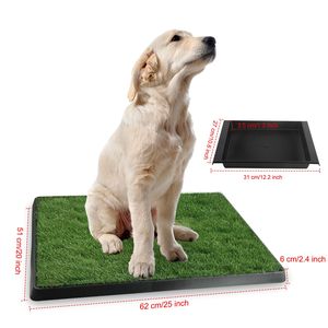 Alfombra de Césped Artificial para Entrenamiento de Orinal para Perros, Tapete Sanitario para Gatos, Bandeja de Césped para Entrenamiento de Orinal para Cachorros - Product Image 6
