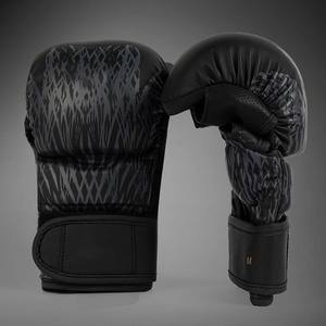 Guantes de Boxeo Negros de Alta Calidad para MMA, con Logotipo Personalizado, Guantes de Boxeo para Entrenamiento y Competición - Product Image 1