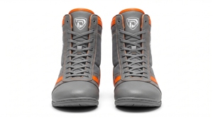 Chaussures de boxe en cuir haut de gamme personnalisées Dumela International avec logo couleur sur mesure, taille personnalisée, durables, respirantes, toutes saisons - Product Image 1