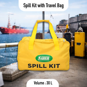 Kit de Respuesta a Derrames de Petróleo de 30 Litros, Impermeable, Absorbente de Hidrocarburos, con Almohadillas, Calcetines y Equipo de Protección Personal (EPP) para Contención de Derrames Marinos - Product Image 3