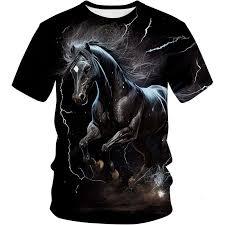 T-shirt pour homme à col rond, style Harajuku tendance, vêtements urbains hipster, imprimé graphique, motif de sublimation numérique 3D - Product Image 2