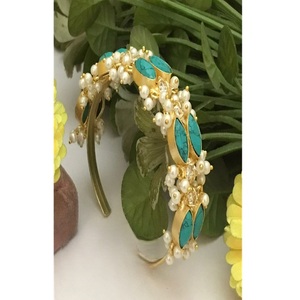 Elegant Premium Quality Brass <b>Charm</b> Bracelet with Gold Plating and Moissanite Trendy Design for Party Wedding Events Wear Women - Product Image 1