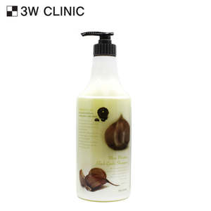 Champú 3W Clinic Moisture Black Garlic 1500ml Fórmula Líquida para Cabello Seco - Product Image 1