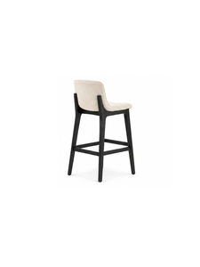 Chaise de haute qualité pour bar lounge, fabriquée en bois massif, utilisable pour les restaurants et les cafés. - Product Image 5