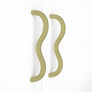 Poignées en bois massif de haute qualité pour tiroirs, armoires, portes, meubles et design d'intérieur - Product Image 1