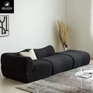 Nordic मॉड्यूलर सोफे होटल लॉबी लिविंग रूम शोरूम शोरूम शोरूम के लिए उच्च अंत कस्टम-निर्मित आरामदायक आधुनिक न्यूनतम सोफा - Product Image 3