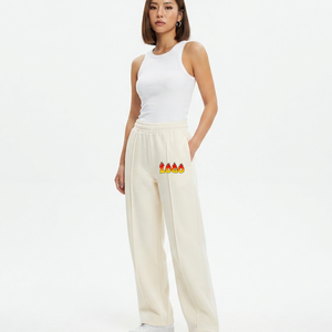 OEM Manufacturer Women <b>Wide</b> <b>Leg</b> Sweatpants Solid Heavyweight Fleece Warm Oversized Fit <b>Wide</b> <b>Leg</b> <b>Joggers</b> for Sale - Product Image 1