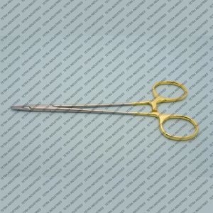 Portaagujas Microquirúrgico Ryder TC Grado OR de 6 Pulgadas con Mordazas Finas Dentadas, Portaagujas Dental de Acero Inoxidable con Certificación CE - Product Image 3