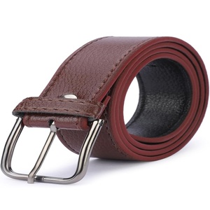 Cinturón Casual de Cuero Genuino para Hombre y Mujer, Hebilla de Latón Niquelado, Cinturones y Accesorios de Cuero de Moda Hechos a Medida - Product Image 3