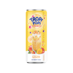 เวียดนาม ตรา TROPI POPI เครื่องดื่มนมรสป๊อปปิ้งโบบาแบบกระป๋อง 330 มล. - รับผลิตแบบ Private Label - ความหวาน 8% Brix - เหมาะสำหรับดื่ม 18 แก้ว - Product Image 5