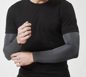 Mangas de protección solar para hombre, delgadas, transpirables, de seda helada, con protección UV, para conducir y montar en verano - Product Image 2