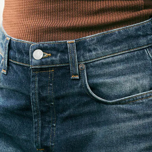 Shorts en jean d'inspiration vintage, style rétro, confort moderne, tenue décontractée pour les acheteurs en gros, prix d'usine abordable avec logo 2026 - Product Image 3