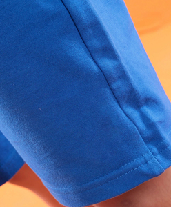 Shorts en molleton de coton personnalisés pour enfants, vêtements de loisirs d'extérieur, coupe décontractée pour garçons. - Product Image 4
