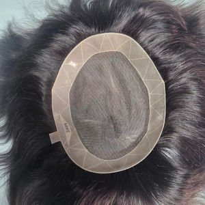 ผมปลอมแบบติดกาวชนิดผมแท้ของอินเดีย รุ่นลอสแอนเจลิส แบบผมหยิกฟูและแบบลอนลึก แบบผมตรงจากบังกลาเทศ - Product Image 4