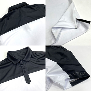 Vente en gros en ligne de polos de golf pour hommes en 30% polyester et 60% coton, impression personnalisée, broderie de logo, polos unisexes - Product Image 3