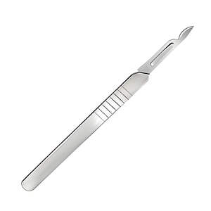 Manche de scalpel chirurgical en acier inoxydable réutilisable compatible Bard-Parker, instrument médical par SurgiRight - Product Image 6