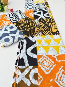 Tela de algodón con estampado de cera Africana personalizada, taparrabos de Holanda para atuendo cultural, diseños de ropa tradicional de Maputo - Product Image 5