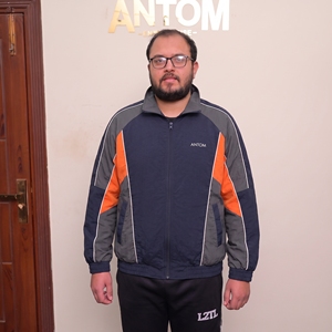 Veste coupe-vent à capuche longue pour homme, personnalisable, avec poches latérales zippées, imperméable, coupe-vent et respirante, vente en gros - Product Image 1