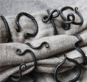 Metal Napkin <b>Ring</b> Table Decorative <b>Circle</b> Napkin <b>Ring</b> Flower Design Napkin Holders for Wedding Centerpieces Table Decoration - Product Image 3