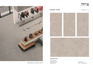 Azulejo de Porcelana Mate Urbano 600x1200, Formato Grande, Superficie Premium, para Pared y Suelo, Colección de Diseño Moderno para Interiores y Exteriores - Product Image 3